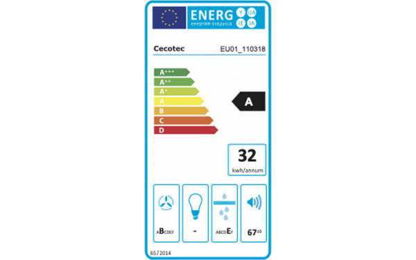 CECOTEC Bolero Squad IH 4200 FullFlex - &Eacute;tiquette &eacute;nergie