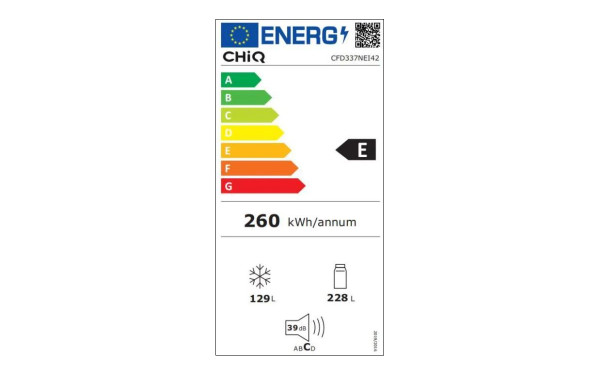 CHIQ CFD337NEI42 - &Eacute;tiquette &eacute;nergie v2