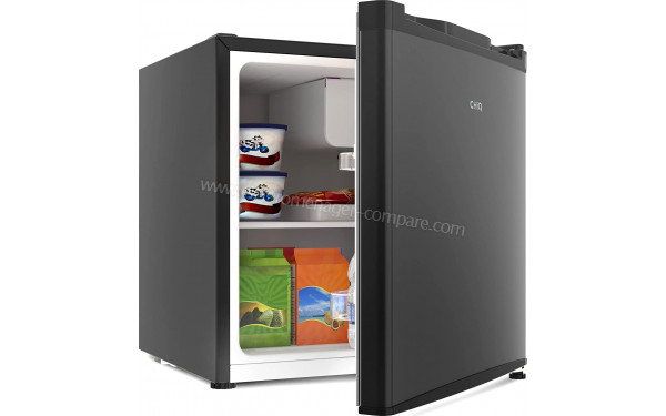CHIQ - CSD46D4 - Mini réfrigérateur Bar 46 L en acier inoxydable, porte  réversible, 35dB, classe énergétique F7 - Achat / Vente mini-bar – mini frigo  CHIQ - CSD46D4 - Mini réfrigérateur