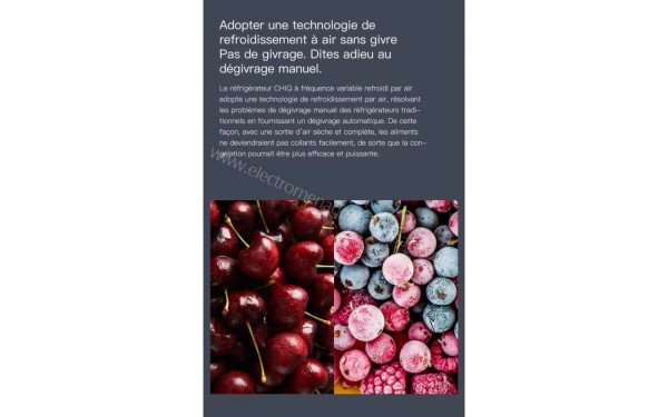 CHIQ FSS559NEI42D - Mise en situation