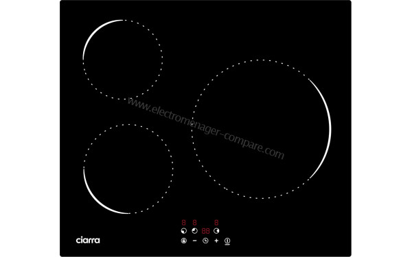 CIARRA AWBBIH3-C - Vue du dessus