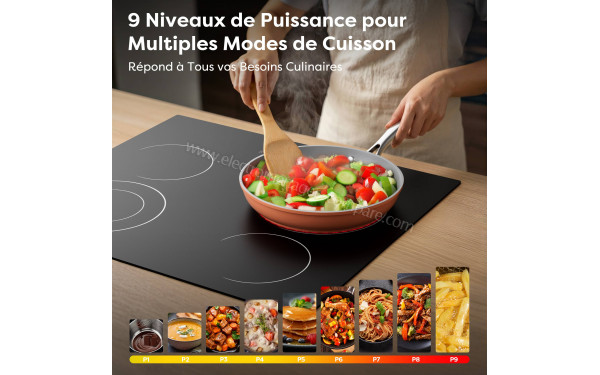 CIARRA CDVER66BB-OW - Vue des programmes