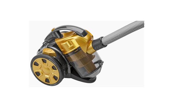 CLATRONIC BS 1308 jaune - Vue 3/4 gauche corps