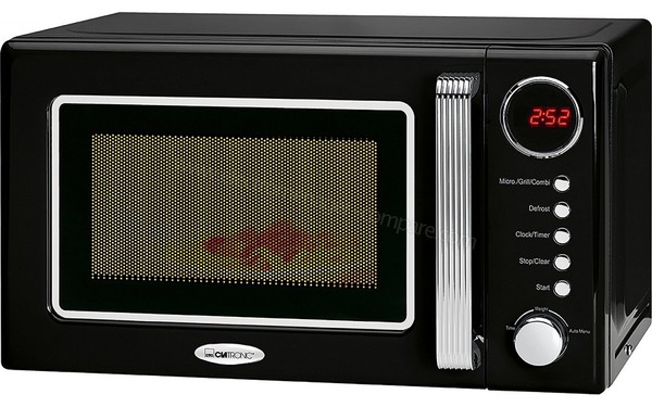 CLATRONIC MWG 790 noir - Vue 3/4 droite