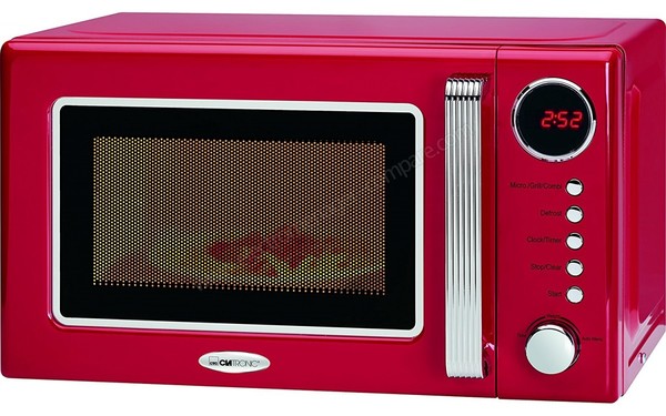 CLATRONIC MWG 790 rouge - Vue 3/4 droite