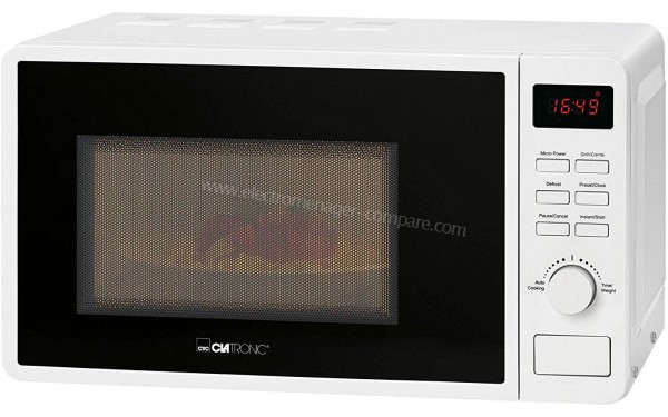 CLATRONIC MWG 793 blanc - Vue 3/4 droite