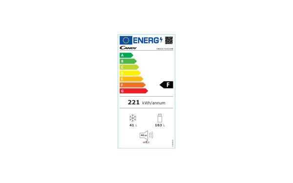 CANDY CMDDS5142XHN - &Eacute;tiquette &eacute;nergie v2