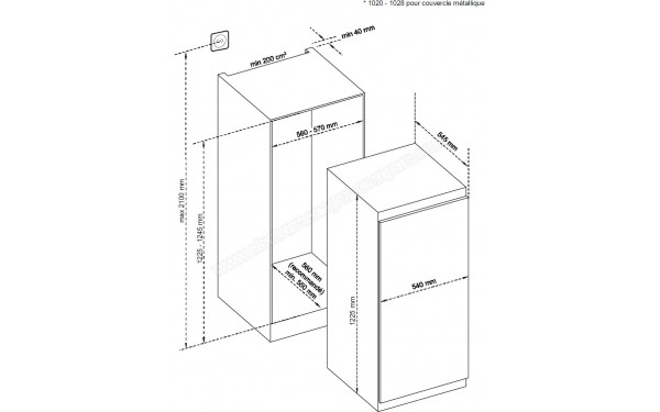 CONTINENTAL EDISON CE1DL204E1 - Sch&eacute;ma technique