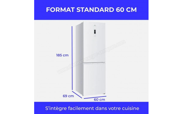 CONTINENTAL EDISON CEFC323NFW - Dimensions