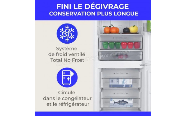 CONTINENTAL EDISON CEFC323NFW - Mise en situation