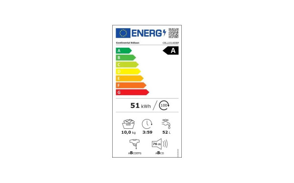 CONTINENTAL EDISON CELL10140IBP - &Eacute;tiquette &eacute;nergie v2