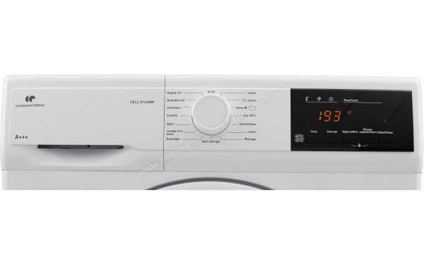 CONTINENTAL EDISON CELL1014IWP - Panneau de commandes