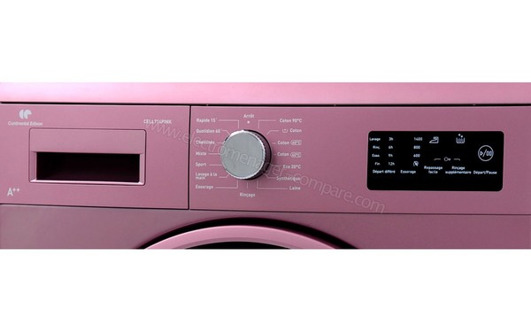 CONTINENTAL EDISON CELL714PINK - Panneau de commandes