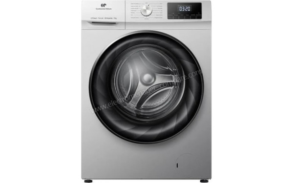 Lave-linge hublot continental edison cell914iws - 9 kg - l 59,5 cm - classe  a - 1400 trs/min - moteur induction - blanc CONTINENTAL EDISON