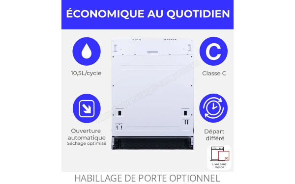 CONTINENTAL EDISON CELV1244CFI - Mise en situation