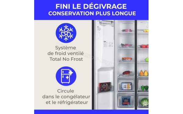CONTINENTAL EDISON CERANF577NFBD - Mise en situation