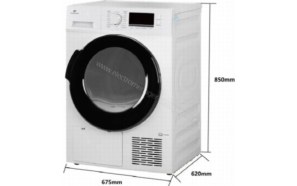 CONTINENTAL EDISON CESL8PCWD - Dimensions