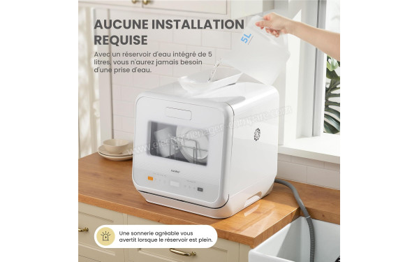 COMFEE CDWMTO201D(W) - Mise en situation