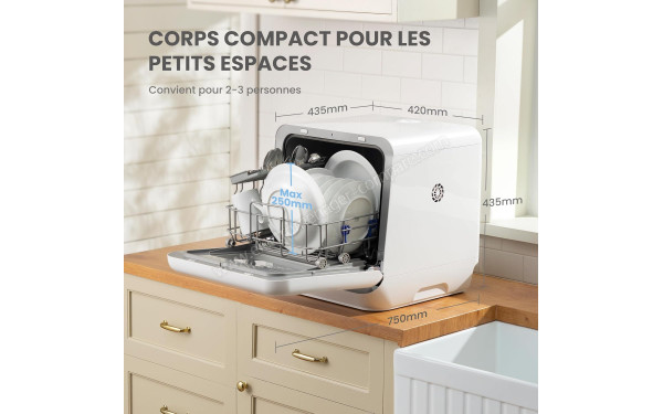 COMFEE CDWMTO201D(W) - Mise en situation