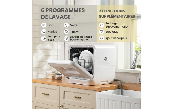 COMFEE CDWMTO201D(W) - Mise en situation