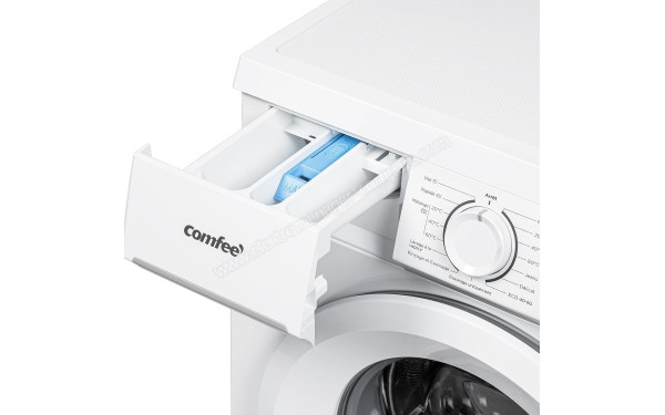 COMFEE CFE12EW80-W-FR - Zoom sur le tiroir lessiviel