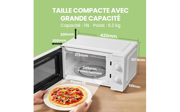 COMFEE CMO-MP012OC(WH) - Mise en situation