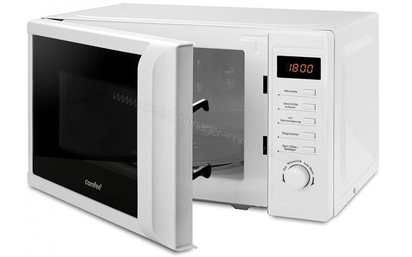 COMFEE CMS 20 DW - Vue 3/4 droite, porte ouverte