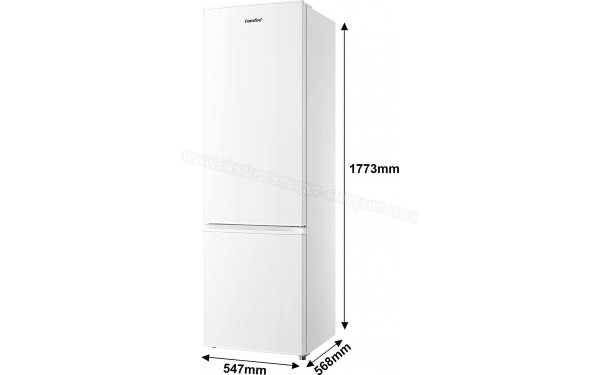 COMFEE RCB268WH1(E) - Fiche technique, prix et avis