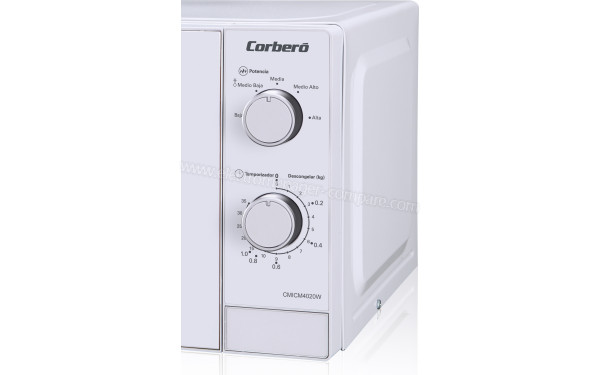 CORBERO CMICM4020W - Panneau de commandes