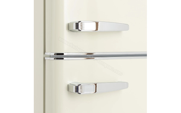 CREATE Fridge Stylance 244L Beige - Poign&eacute;es