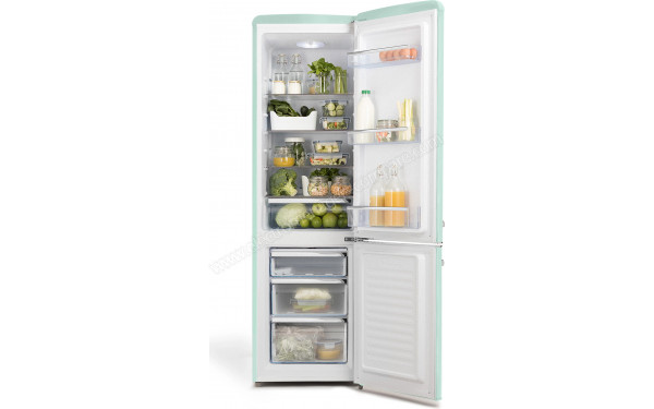 CREATE Fridge Stylance 244L Aqua - Vue de l'int&eacute;rieur
