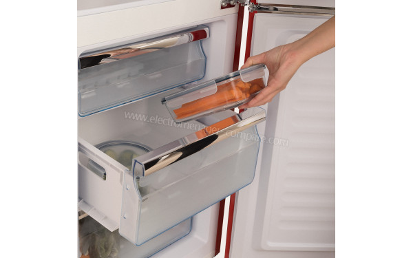 CREATE Fridge Stylance 244L Rouge - Mise en situation