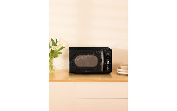 CREATE Microwave Retro Noir - Mise en situation