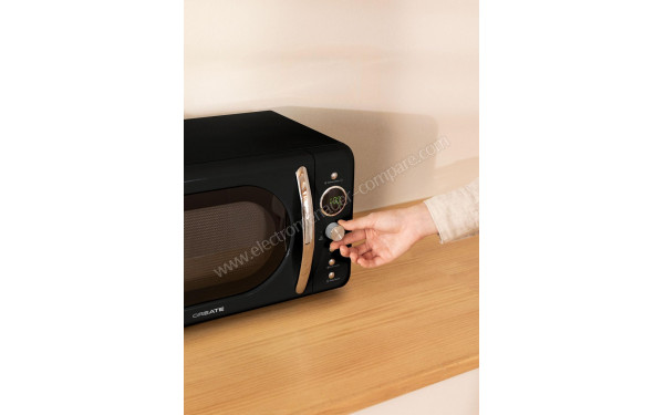 CREATE Microwave Retro Noir - Mise en situation