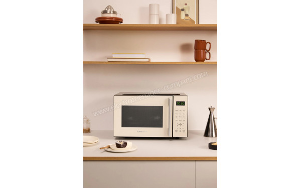 CREATE Microwave Studio Blanc Cass&eacute; - Mise en situation