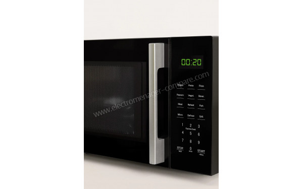 CREATE Microwave Studio Noir - Panneau de commandes