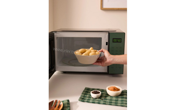 CREATE Microwave Studio Vert Sauge - Mise en situation