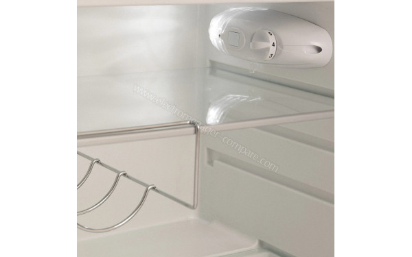 CREATE Retro Fridge 107L Argent Rose - Panneau de commandes