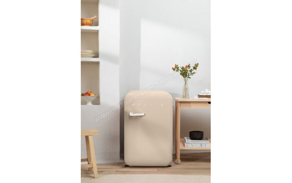 CREATE Retro Fridge 107L Marbre Sable - Mise en situation