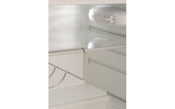 CREATE Retro Fridge 107L Terracotta Sable - Panneau de commandes