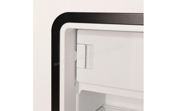 CREATE Retro Fridge 281L Or Noir - Porte du freezer