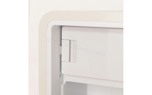 CREATE Retro Fridge 281L Argent Beige - Porte du freezer