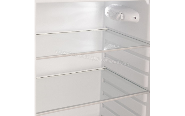 CREATE Retro Fridge 281L Marbre Vert Pastel - Vue des clayettes