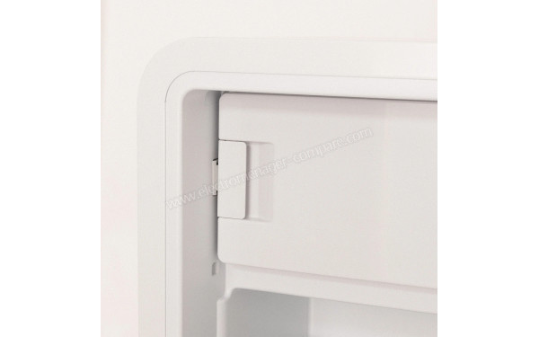 CREATE Retro Fridge 281L Or Blanc - Porte du freezer