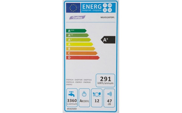 CURTISS MLVD 1247 DPL - &Eacute;tiquette &eacute;nergie