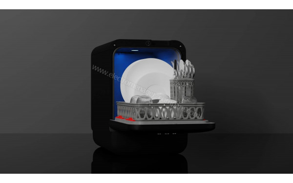 DAAN TECH Bob Noir Mat - Vue de l'int&eacute;rieur