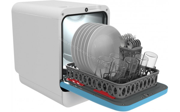 DAAN TECH Bob Pack Premium Bleu Maya - Vue 3/4 gauche