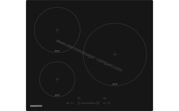 DAEWOO BH6ISF31BNM - Vue du dessus