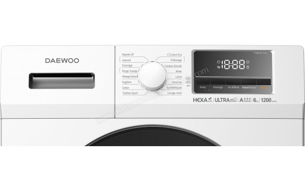 DAEWOO DWD-6T1225 - Panneau de commandes