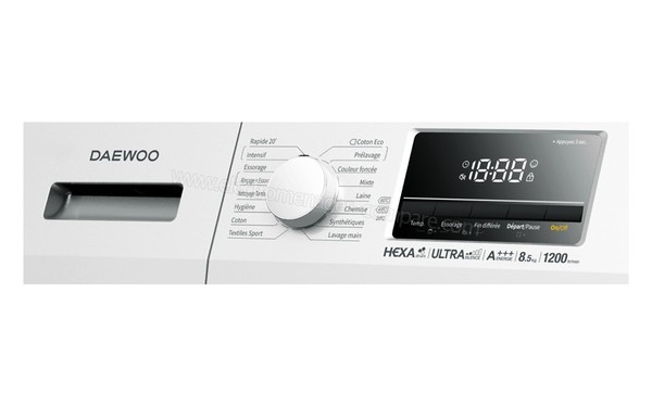 DAEWOO DWD-8T1228A - Panneau de commandes